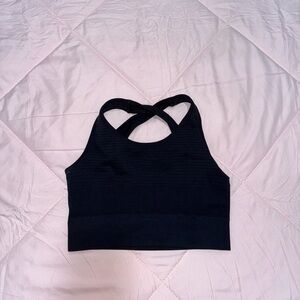 Black Sports Bra